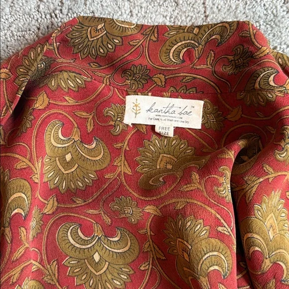 Kantha Bae silk Dreamweaver kimono - Picture 8 of 9